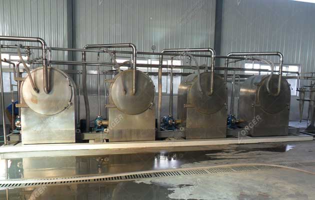 starch centrifugal sieves